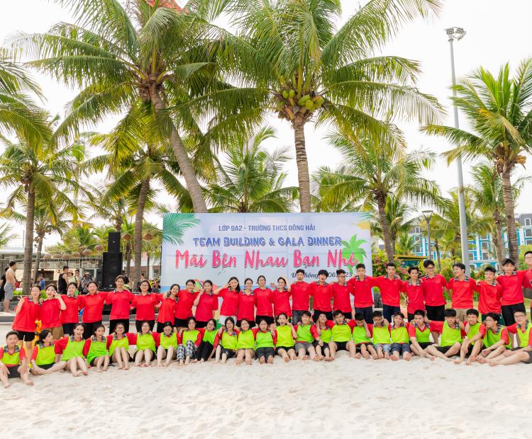 TEAM BUILDING-GALA DINNER 9A2 THCS ĐÔNG HẢI