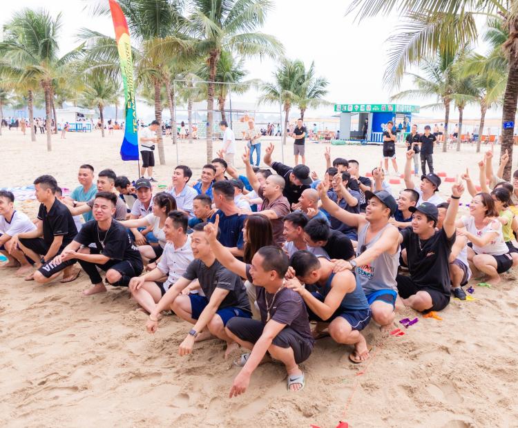Team building cùngcông ty TNHH JYUICHIYA Việt Nam