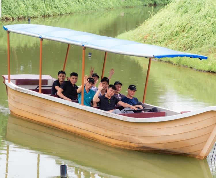 Team building cùngcông ty TNHH JYUICHIYA Việt Nam