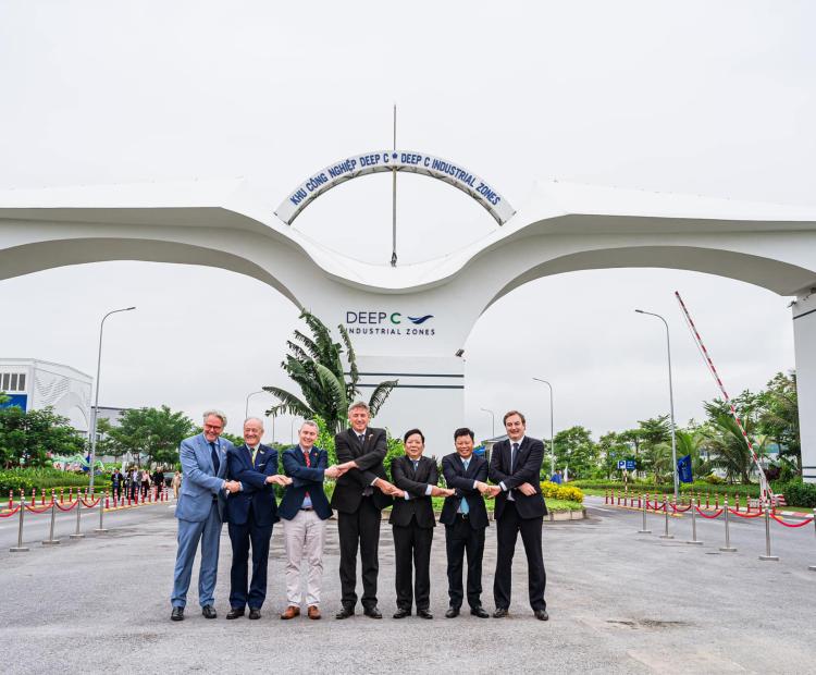 LỄ KHỞI CÔNG KHU PHỨC HỢP DỊCH VỤ DEEEP C II ĐÃ DIỄN RA THÀNH CÔNG TỐT ĐẸP 