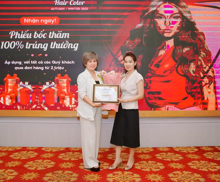 Workshop Balayage hair color của nhãn hàng Inebrya  