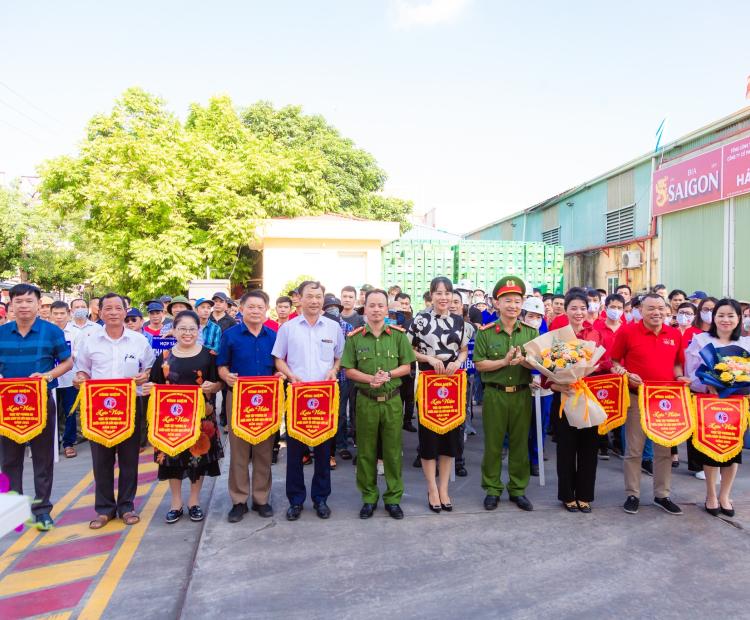 CỤM DOANH NGHIỆP VĨNH NIỆM ĐÃ KẾT HỢP CÙNG LỰC LƯỢNG CẢNH SÁT DIỄN TẬP PHƯƠNG ÁN PHÒNG CHÁY CHỮA CHÁY VÀ CỨU HỘ 2023 