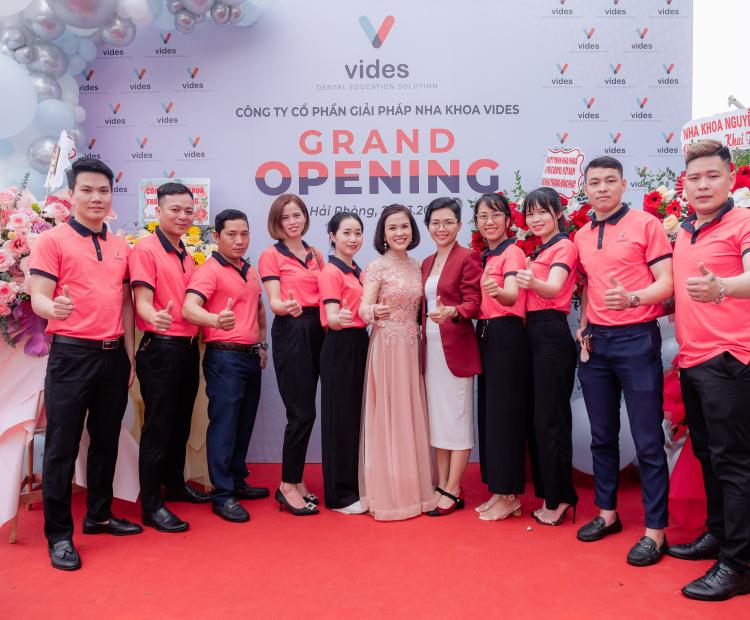 KHAI TRƯƠNG CT CPGP NHA KHOA VIDES