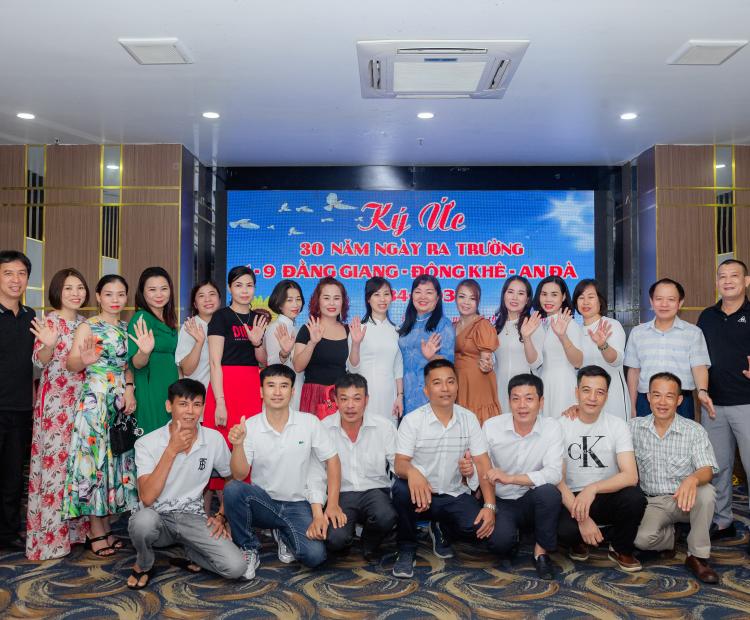 GALA DINNER 30 NĂM NGÀY RA TRƯỜNG ĐẰNG GIANG- ĐÔNG KHÊ- AN ĐÀ