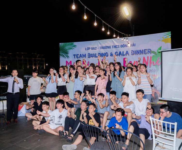 TEAM BUILDING-GALA DINNER 9A2 THCS ĐÔNG HẢI