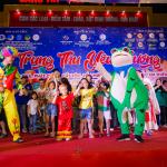 Trưởng phòng VCS MEDIA EVENT hóa trang thành ếch xanh kute - quấy hết mình tại sự kiện "Trung thu yêu thương" tại bệnh viện trẻ em Hải Phòng